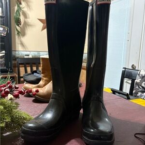Hunter Classic Black Tall Boots